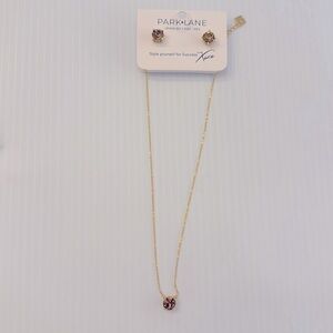 Special Edition Park Lane Cocoa Impression Necklace & Earring Set